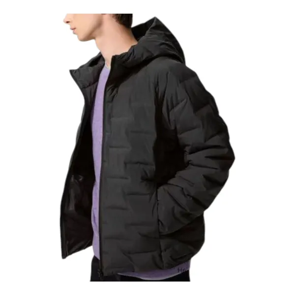 Uniqlo PUFFTECH parka, Navy, product photo